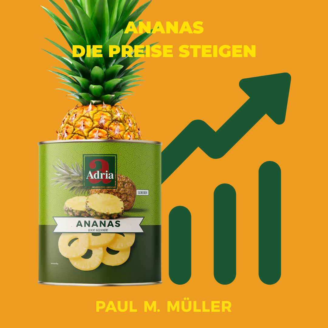 Ananas: prijzen stijgen